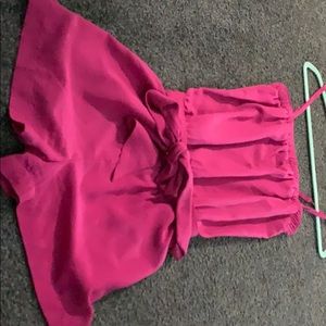 Pink romper